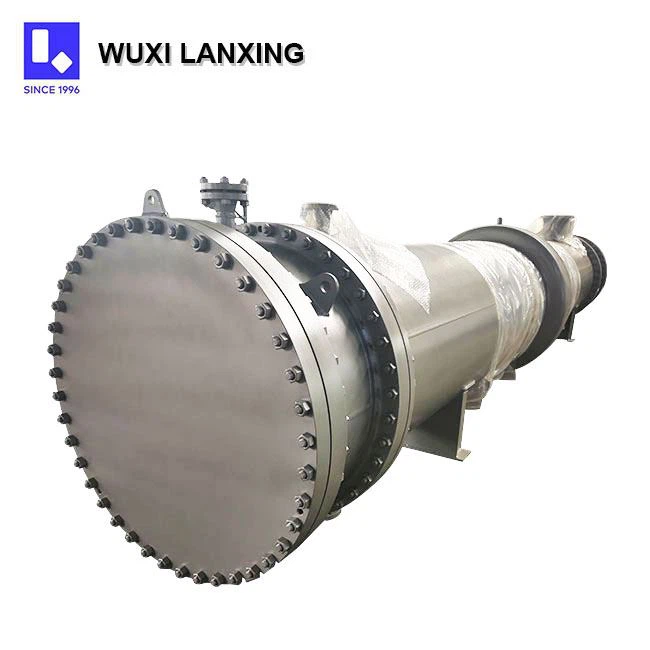 Water Cooled Evaporator Industrial Shell And Tube Heat Exchanger